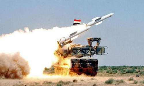 defensa siria Frustrado un ataque de misiles israelí contra una base militar siria